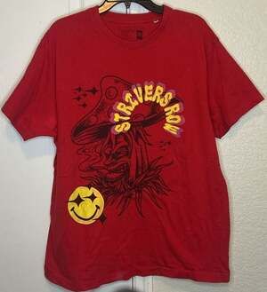Strivers Row Graphic T-Shirt Red 3XL
